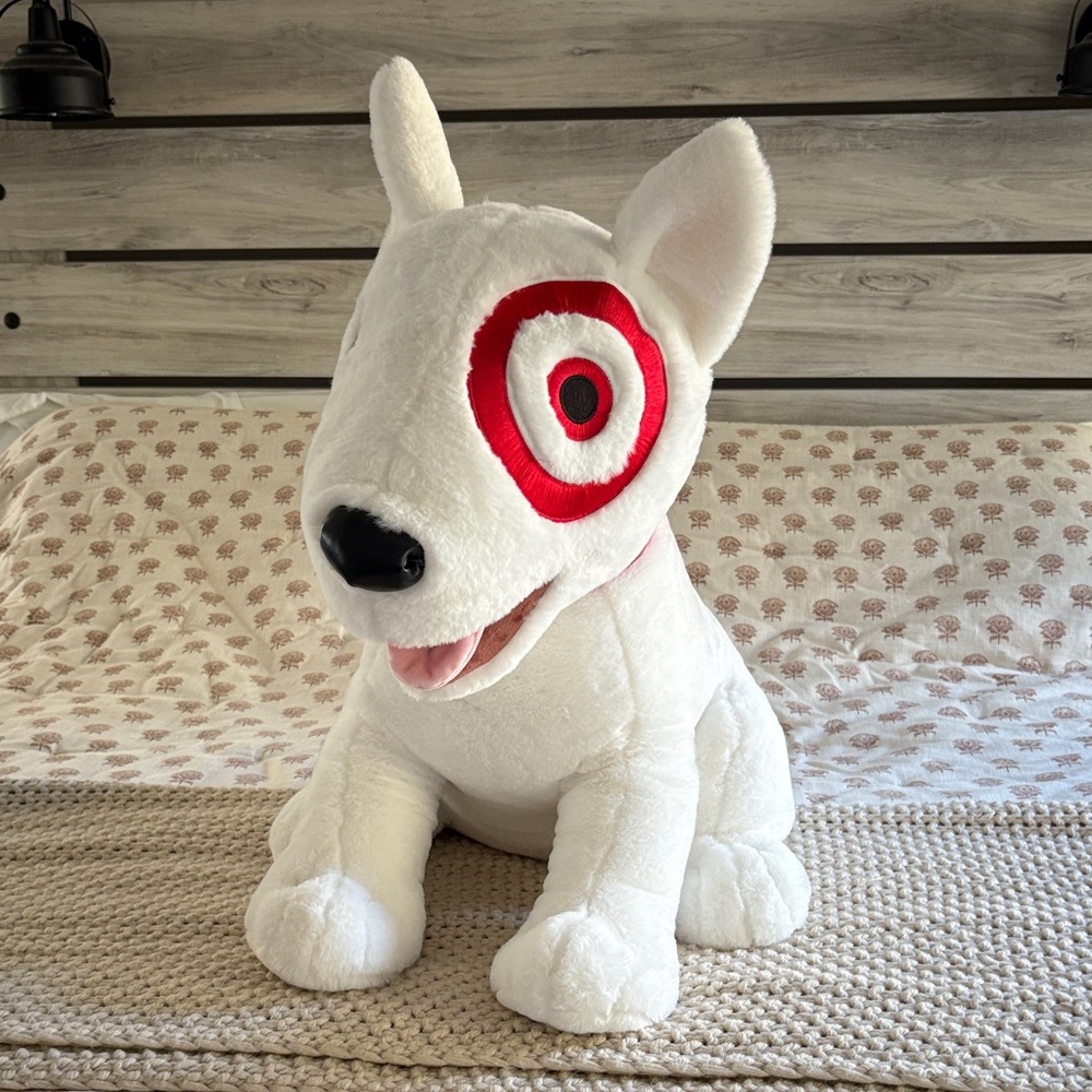 Target Bullseye Dog  24” Plush